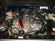 My good ol' engine with 280,000 miles and still goin strong
