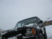 An old picture i found of my jeep in it's first winter.