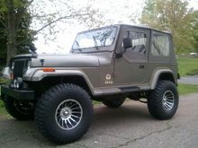 My dad's YJ