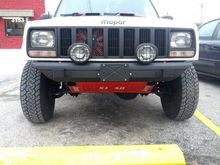 trimmed bumper