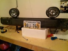 Added some cheapo harbor freight lights