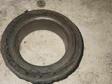 If the bearings dont tell you how much my wife hates me (she loves me very much but good lord this thing makes me doubt it) this was the story for every bearing as they were filled with rust/mud and who knows what else 