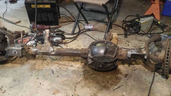 Notice you can't see the bolt holes for the arms.