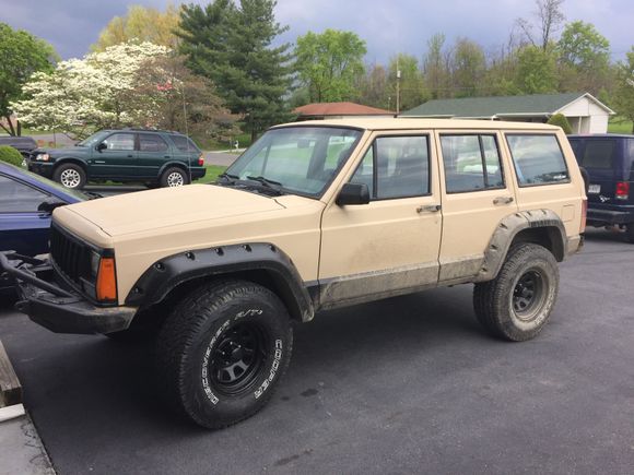 slightly dirty