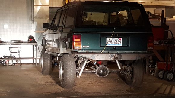 rear shot with doors cut and reinstalled.