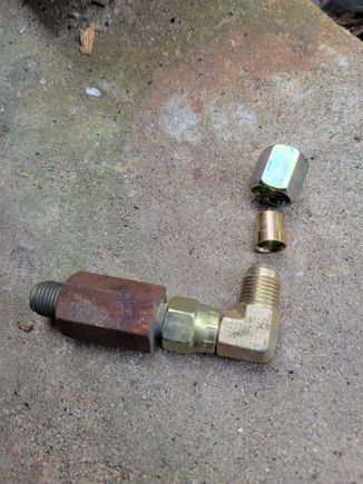The adapter fitting method