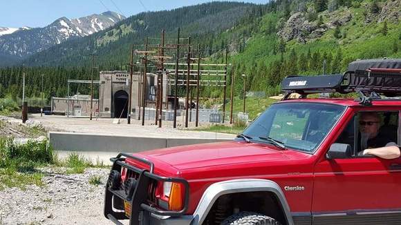 Train Tunnel goes through the mountains