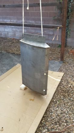 After a test fit - Ready for priming