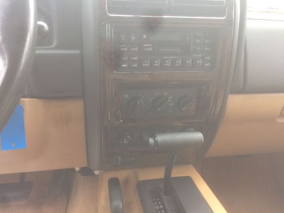 Added front fog lights with original,4 switch bezel. 