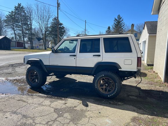 A quick fender flare test fit 