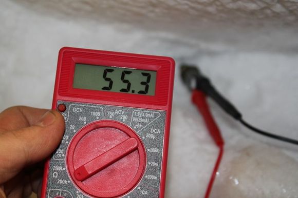 Air Intake Temperature Sensor - Freezer Test - temperature unknown.