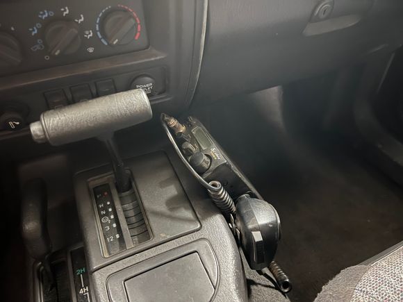 Installed my old CB radio for nostalgia sake! 
