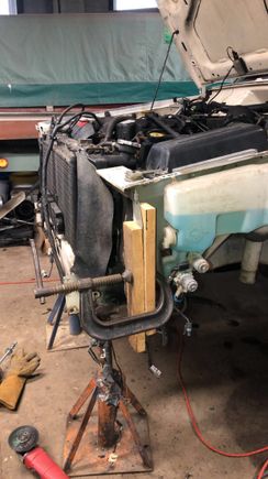 I only got so far with this method. Just wasn’t enough clamping force to flatten it. 