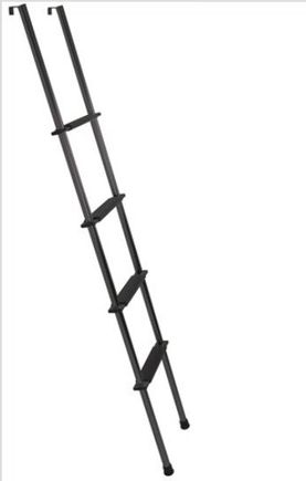I bought a 60" RV bunker ladder from etrailer.com Then I cut it just above the second step from the bottom up.