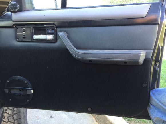 Basically done door. Still needs a little cleaning.