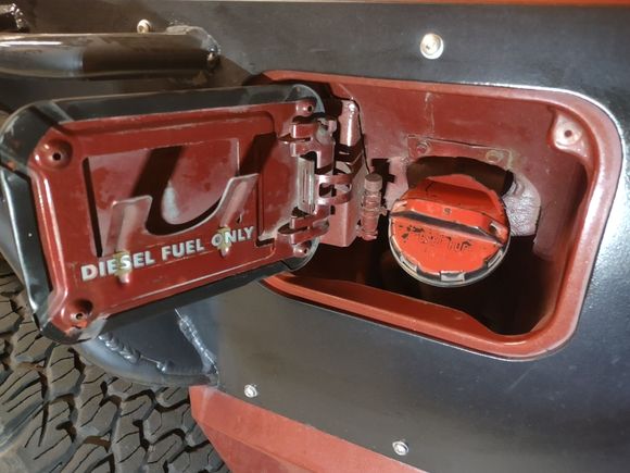 Cool factory Diesel stuff this Jeep came with 