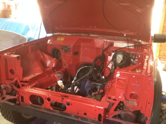 Preppin engine bay!