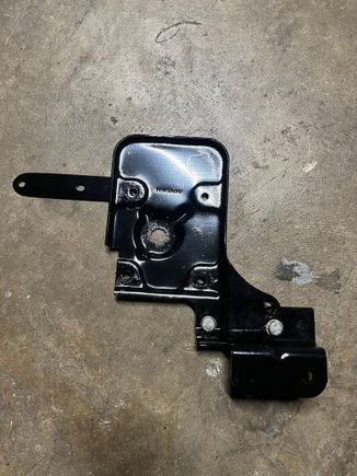 Fresh paint. I used rustoleum appliance enamel that I had at the moment.