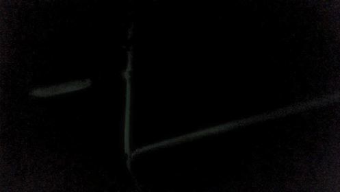 best one i got of it at night... it was still drying. if light was shined on it for like 5 minutes it actually glowed pretty bright.
