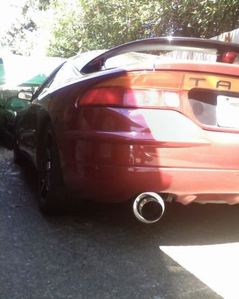 wifes second love 97 Eagle Talon. Lowered, full exhaust, stage 3 head and nitrous.