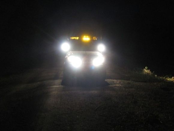 (Night operations )This is my xj in Search mode.