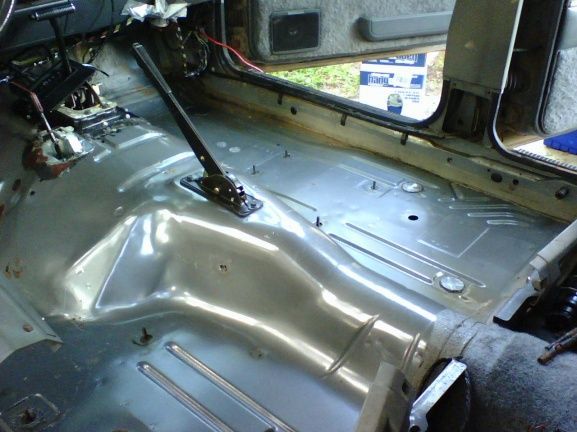 entire floor pan driver side