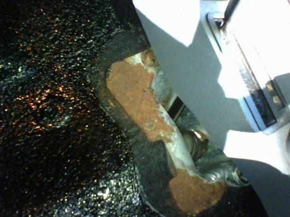 Transfer Case Hole