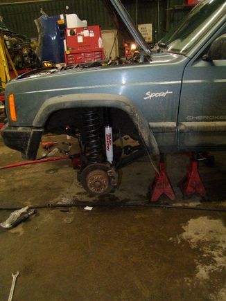 installing 3 inch lift