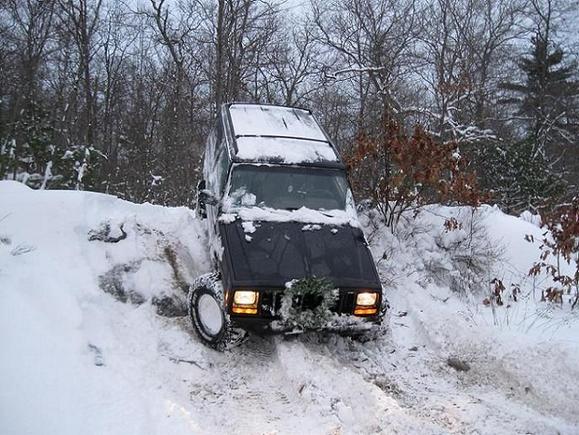 SNOW WHEELIN!