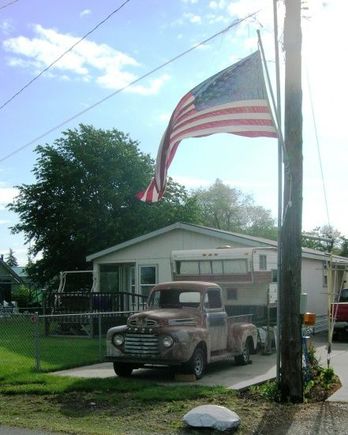 1950, Ford, F-1 on delivery day