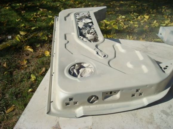 inside of the door after primer