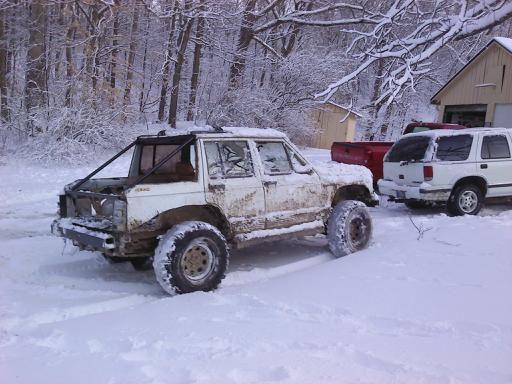 choppped the top