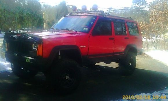 My Heep Jeep (she is a good girl...lol)