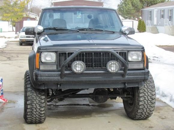 I bought this from a dealer and I was told that it had a 5.5" lift.