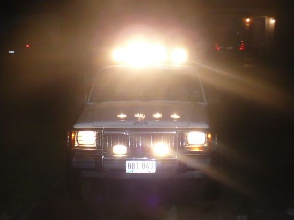All my lights on