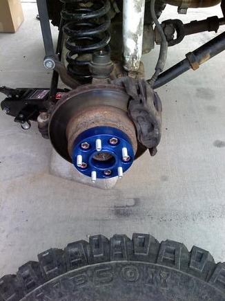 Spidertrax 1.5" wheel spacers