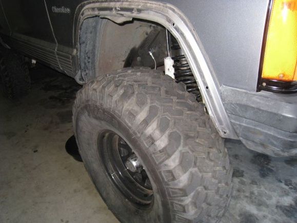 fender flares removed