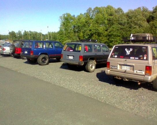 the &quot;gmu jeep club&quot;- mine, nathan_carmona's, and two others I haven't met yet