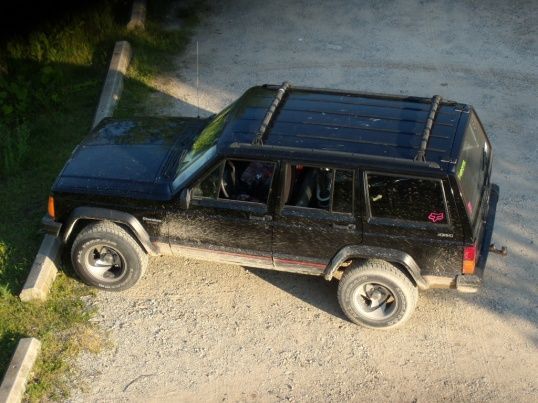 This is looking down from a fire tower