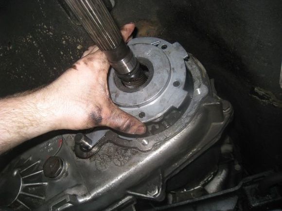 oil pump removal