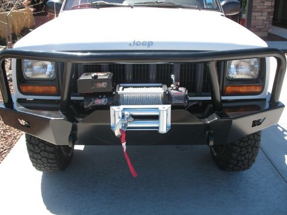Front Warn Bumper and Winch
