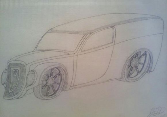Kustom panel truck