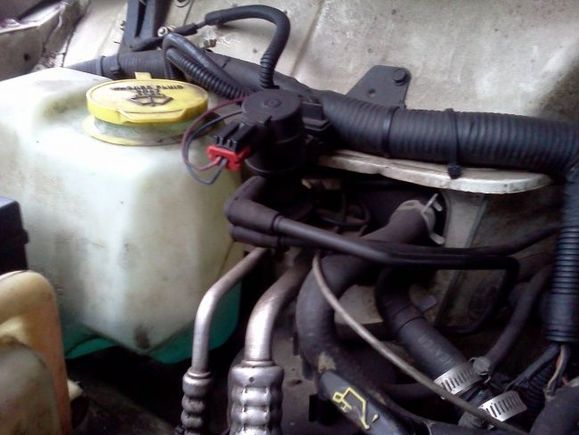 This is what the hose runs to