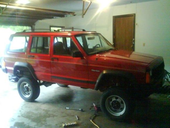 totally done front side view