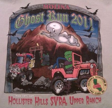 shirt from Molina Ghost Run 2011 in Hollister Hills