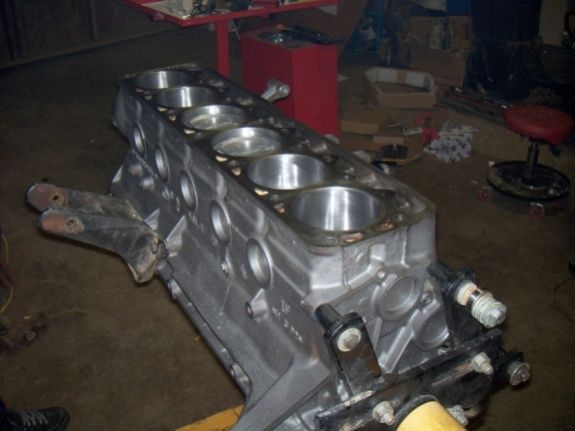 Cleaned Up Engine Block