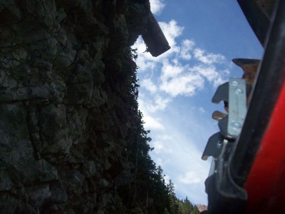 Trail gets pretty tight.