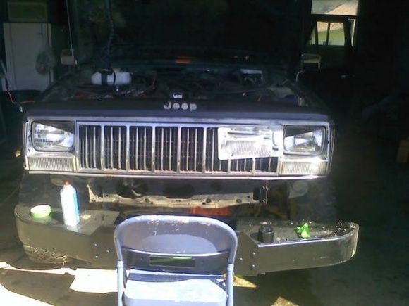 angry eyes and bumper gonna be put on
