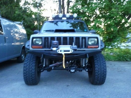 New bumper and winch