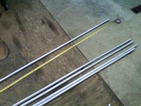 i had measured and marked out the sticks before i cut any of them